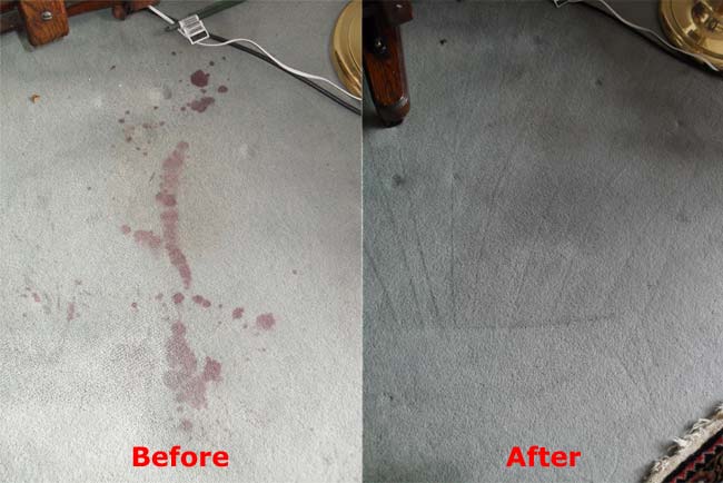 stain removal before after photos